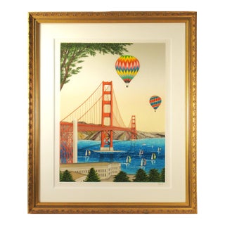 Fanch (Francois Ledan), Golden Gate Bridge, San Francisco, 1988 For Sale