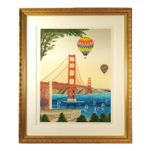 Fanch (Francois Ledan), Golden Gate Bridge, San Francisco, 1988