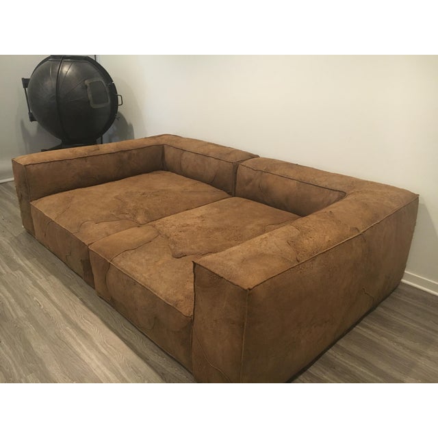 Restoration Hardware Fulham Daybed Leather Sofa Chairish