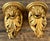 Late 20th Century Vintage Rococo Gilt Tipped Brackets - A Pair For Sale - Image 5 of 12