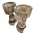 Pair of French Concrete Jardinieres For Sale