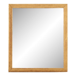 19th Century French Neoclassical Gold Gilt Mirror For Sale