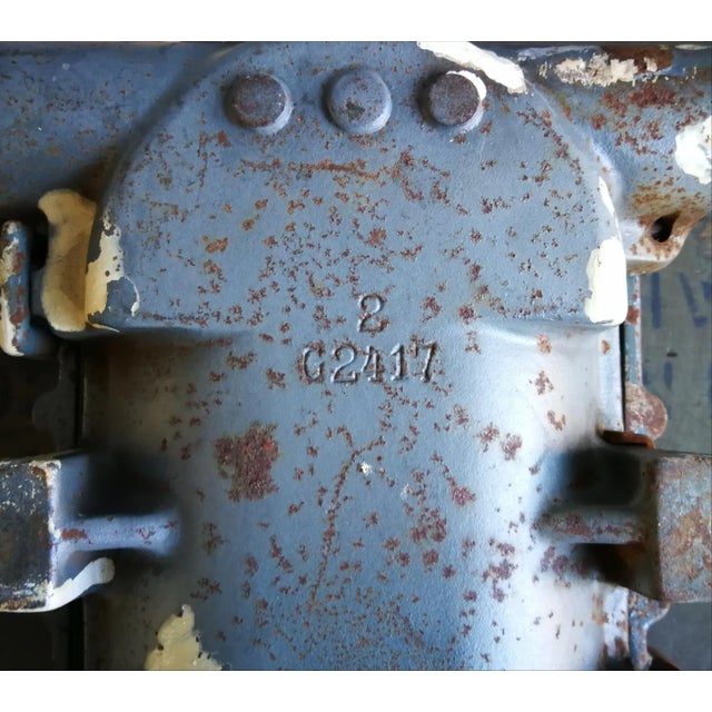 Model E3293 Grey Industrial Lamp from Schaco, 1930s For Sale - Image 4 of 7