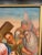 Textile 18th Century French Oil on Canvas Painting "Sixth Station of the Cross" For Sale - Image 7 of 9