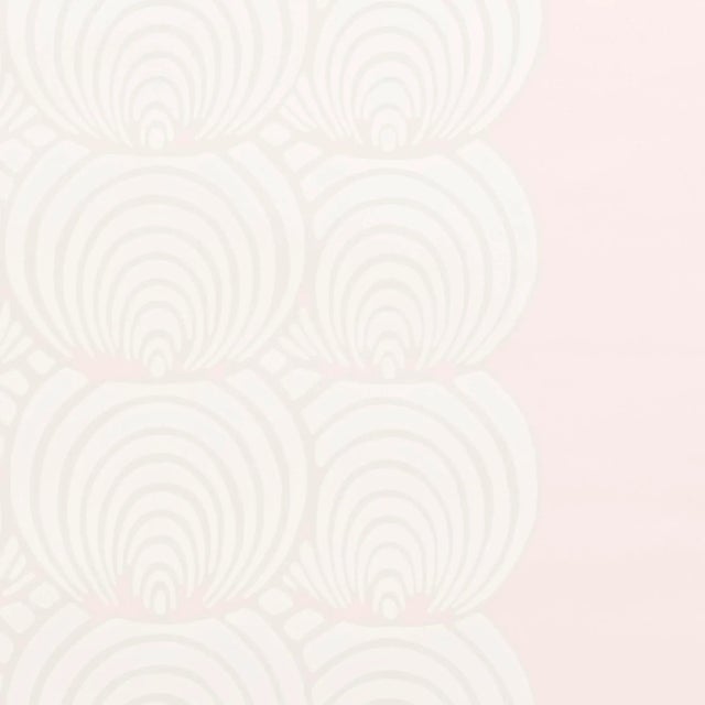 Contemporary Schumacher Coralline Wallpaper in Blush For Sale - Image 3 of 4
