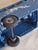 Vintage Arcade Cast Iron Greyhound Bus 9" Toy 1930s Blue 438b All Original For Sale - Image 12 of 18