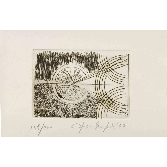 Fausto Maria Franchi, Abstract Composition, Etching, 2007 For Sale