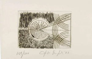 Fausto Maria Franchi, Abstract Composition, Etching, 2007
