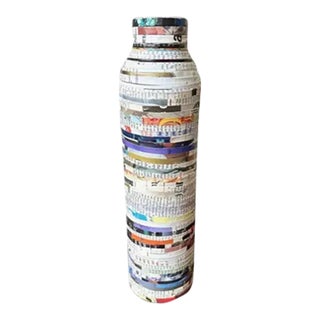 Paper Mache" Vase For Sale