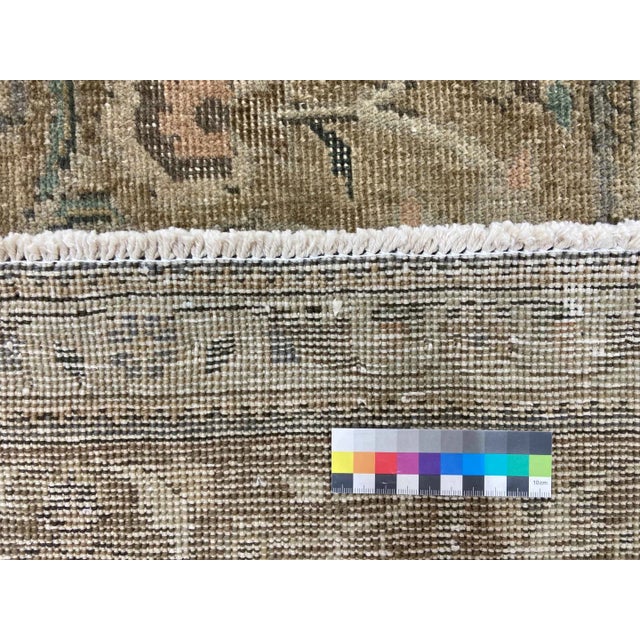 Vintage Hand-Knotted Middle Eastern Rug with Traditional Ornaments For Sale - Image 5 of 6