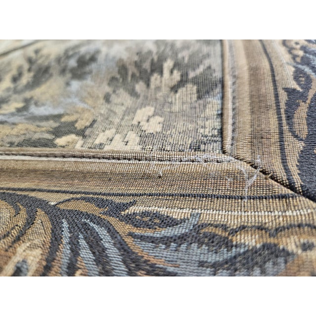 Tapestry with Idyllic Forest Motif from Aubusson, France, Late 19th Century For Sale - Image 18 of 18