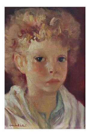 Portrait of Young Boy by Luigi Corbellini, 1930s