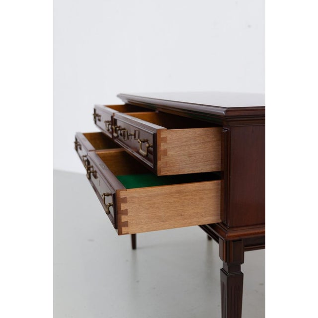 Danish Hepplewhite Mahogany Console Table from Farre Møbelfabrik, 1970s For Sale - Image 11 of 18