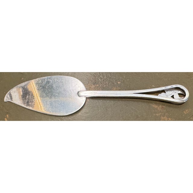 Beautiful USA made sterling cheese/dessert/hors d'ouvres serves. These "Georg Jensen Inc. USA" pieces hold special...