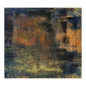 Contemporary Abstract Oil on Canvas Painting "Missa in Angustiis X (Mass for Troubled Times X)" by Yari Ostovany