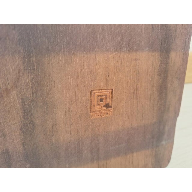 Panels in Worked Wood by Angelo Mangiarotti for Arquati, 1970s, Set of 2 For Sale - Image 11 of 18