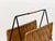 Wood Mid-Century Magazine Rack in Woven Wood and Metal, 1960s For Sale - Image 7 of 14