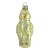 Mid-Century European Gold Glass Robot Ornament For Sale