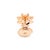 Modern Christian Dior ÉToile Des Vents 18k Rose Gold Diamond Single Pink Stud Earring For Sale - Image 3 of 8