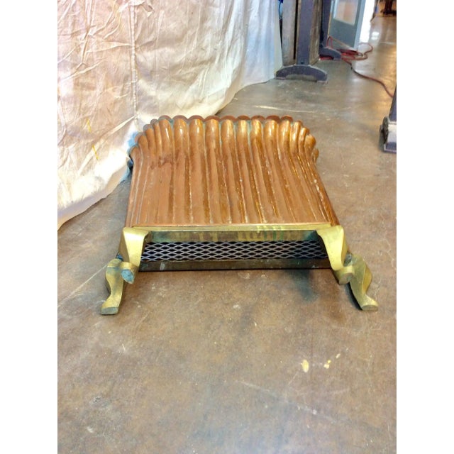 Early 20th Century French Copper and Brass Umbrella Plant Stand For Sale - Image 12 of 13