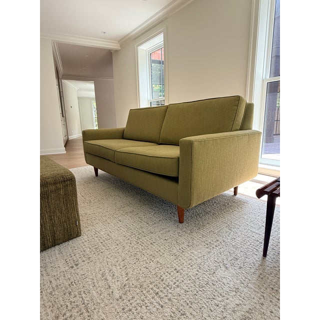 Vintage Room And Board Green Sofa A fantastic early example of Room & Board’s excellent modern design. This sofa, from...