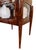 Wood Versace Style Burl & Brass Greek Key Display Curio Vitrine. Italy, 20th Century. For Sale - Image 7 of 8