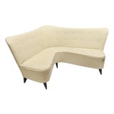 Italian Mid-Century Corner Sofa Attributed to Isa Bergamo, 1950s For Sale