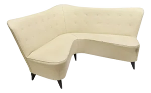 Italian Mid-Century Corner Sofa Attributed to Isa Bergamo, 1950s