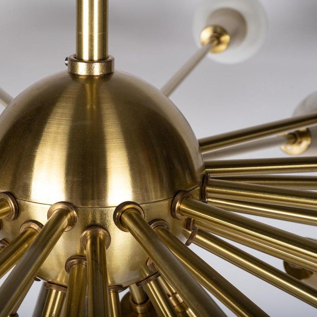 1970s Sputnik Chandelier from Kamenický Šenov, 1970s For Sale - Image 5 of 11