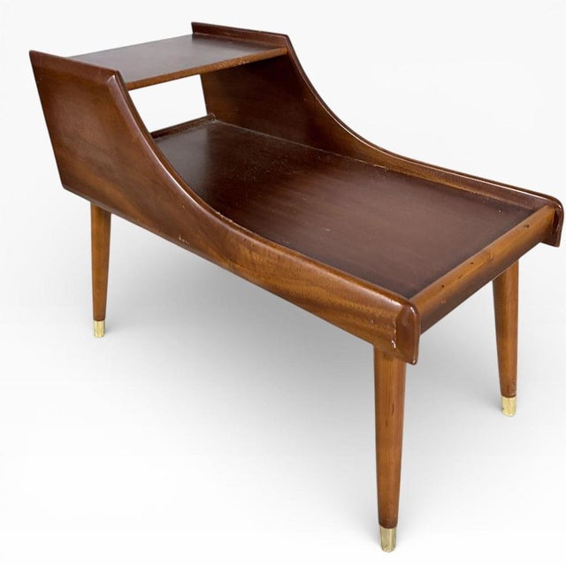 Mid-Century Teak Telephone Seat Table from Chippy Heath For Sale - Image 5 of 7