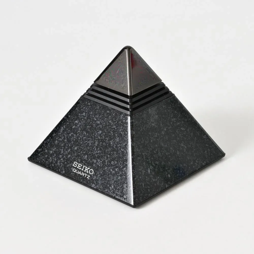 German-Speaking Pyramid Talking Clock from Seiko, 1980s | Chairish
