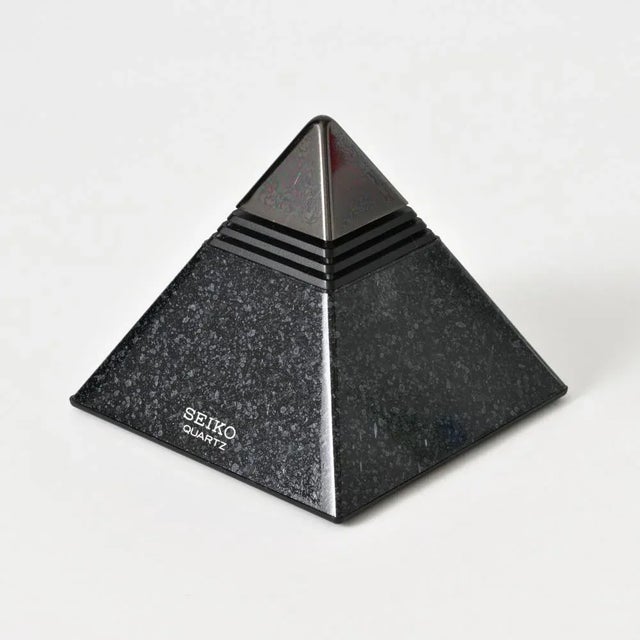 1980s German-Speaking Pyramid Talking Clock from Seiko, 1980s For Sale - Image 5 of 8