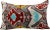 Contemporary Silk Uzbek Ikat Velvet Hand Made Pillow Cushion For Sale - Image 3 of 3