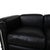 LC 2 Two-Seater Sofa in Black Leather by Le Corbusier for Cassina For Sale - Image 5 of 12