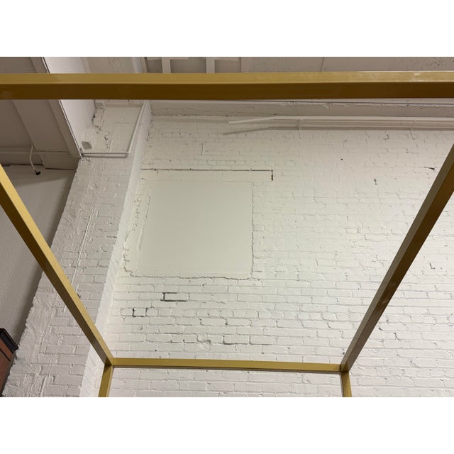 Queen Size Room & Board Architecture Bed Frame, Saffron For Sale In San Francisco - Image 6 of 12