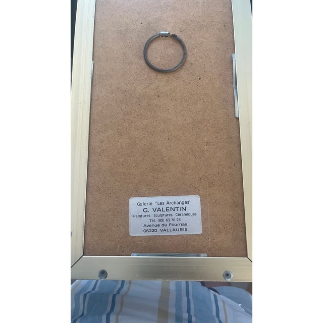 Ceramic Panel by Gilbert Valentin, 1970s, in Flawless conditions. Designed 1970 to 1979 This piece has an attribution...