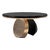Not Yet Made - Made To Order "Château" Round Table With Bronze and Stainless Steel, Handmade For Sale - Image 5 of 6