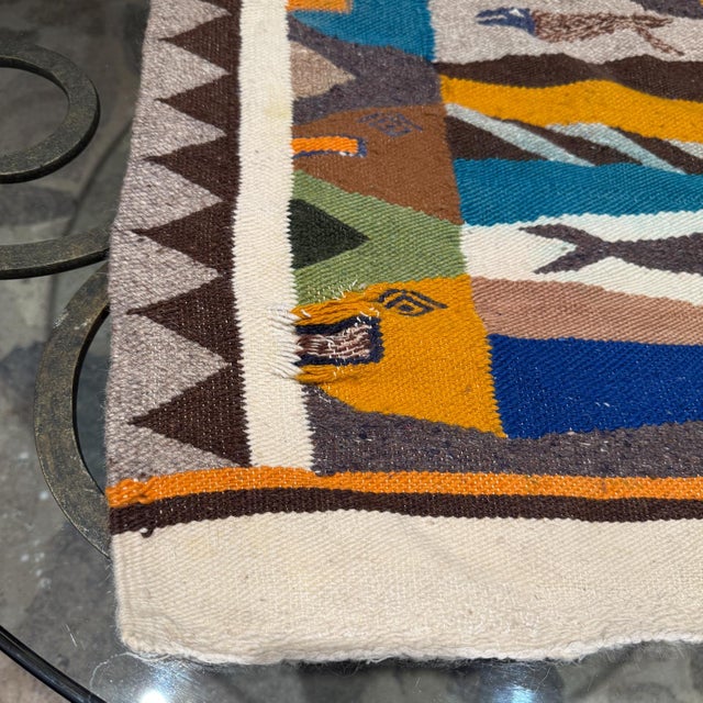 1960s Wall Art Hand-Woven Fish Tapestry Pair For Sale - Image 12 of 12