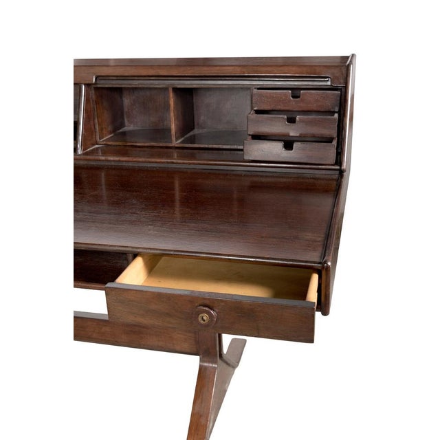 1950s Desk 530 by Gianfranco Frattini for Bernini, 1950s For Sale - Image 5 of 12