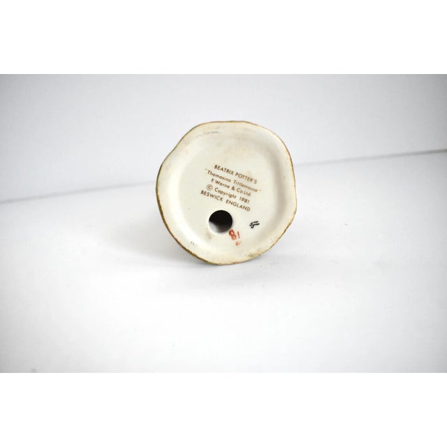 Brown Beatrix Potter "Thomasina Tittlemouse" Figurine For Sale - Image 8 of 9