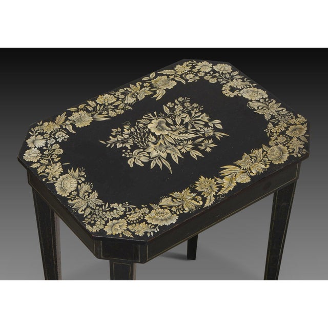 Regency Penwork Occasional Tables, 1820, Set of 2 For Sale - Image 4 of 13