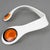 White Binglaba Italy Modern Space Age Acrylic Necklace with Murano Art Glass Cabochon For Sale - Image 8 of 15