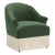Fringe Chair in Titan Emerald For Sale