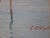 Seascape Painting in Vintage Pastels Oil or Acrylic, Signed Corso For Sale - Image 4 of 6