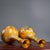 Metal Late 19th Century Pair of Yellow Cloisonné Enamel Dragon and Phoenix Vases For Sale - Image 7 of 9