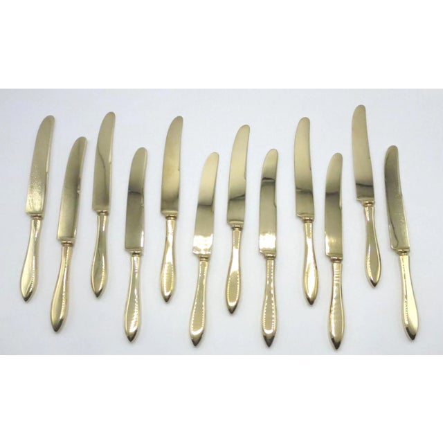 Vintage 1952 Regal Dirilyte Flatware Set 108 Pieces for a Golden Table Setting Chairish