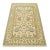 Oushak Rug 4′ X 6’1” Ivory Wool Tribal Hand-Knotted Oriental Carpet For Sale