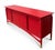 1960s Vintage Sideboard Reimagined in a Rich Scarlett For Sale - Image 5 of 8