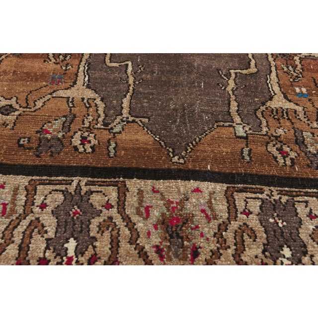 Mid 20th Century Vintage Turkish Kars Rug, 06'07 X 15'07 For Sale - Image 5 of 10