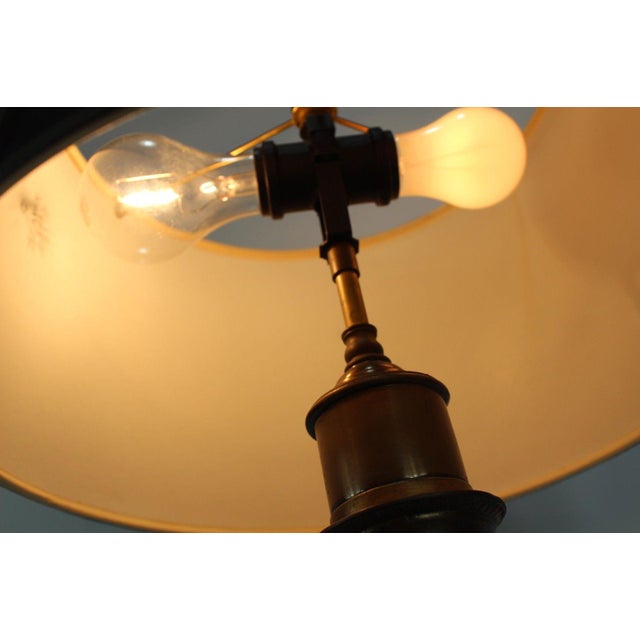 Vintage 1800s French Moderator Lampe A Moderateur Brass Arrow